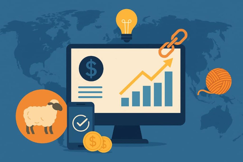 نقش ابزارهای مالی دیجیتال در پیشرفت صنعت کرک و پشم گوسفند