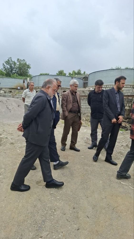 بازدید مدیرعامل گروه اقتصاد مردمی از مرکز پرورش ماهی مازندران و بررسی توسعه طرح‌ها